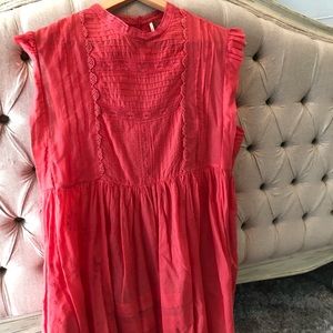Free People Coral Dress SZ: M